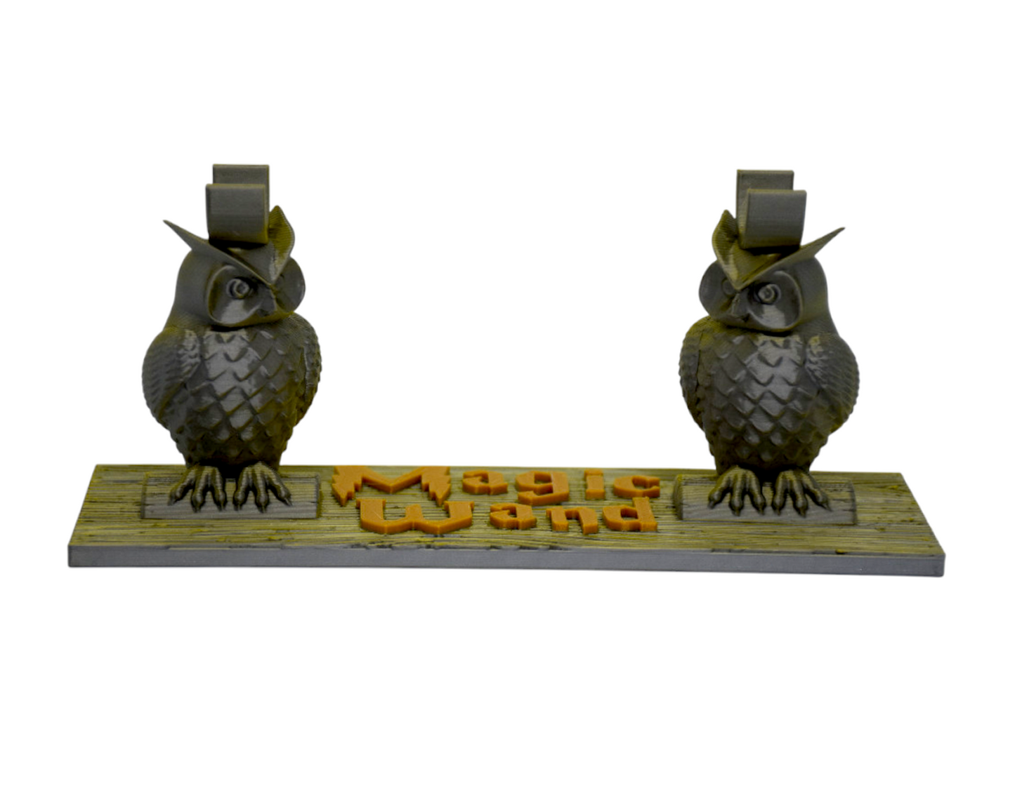 Magic Wand Display Stand with Owls