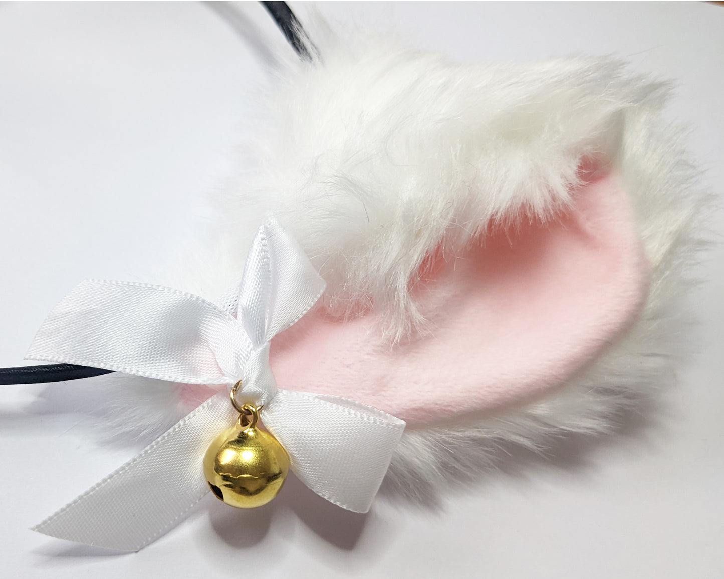 Large Fluffy Cat Ears Headband – Cosplay Accessory