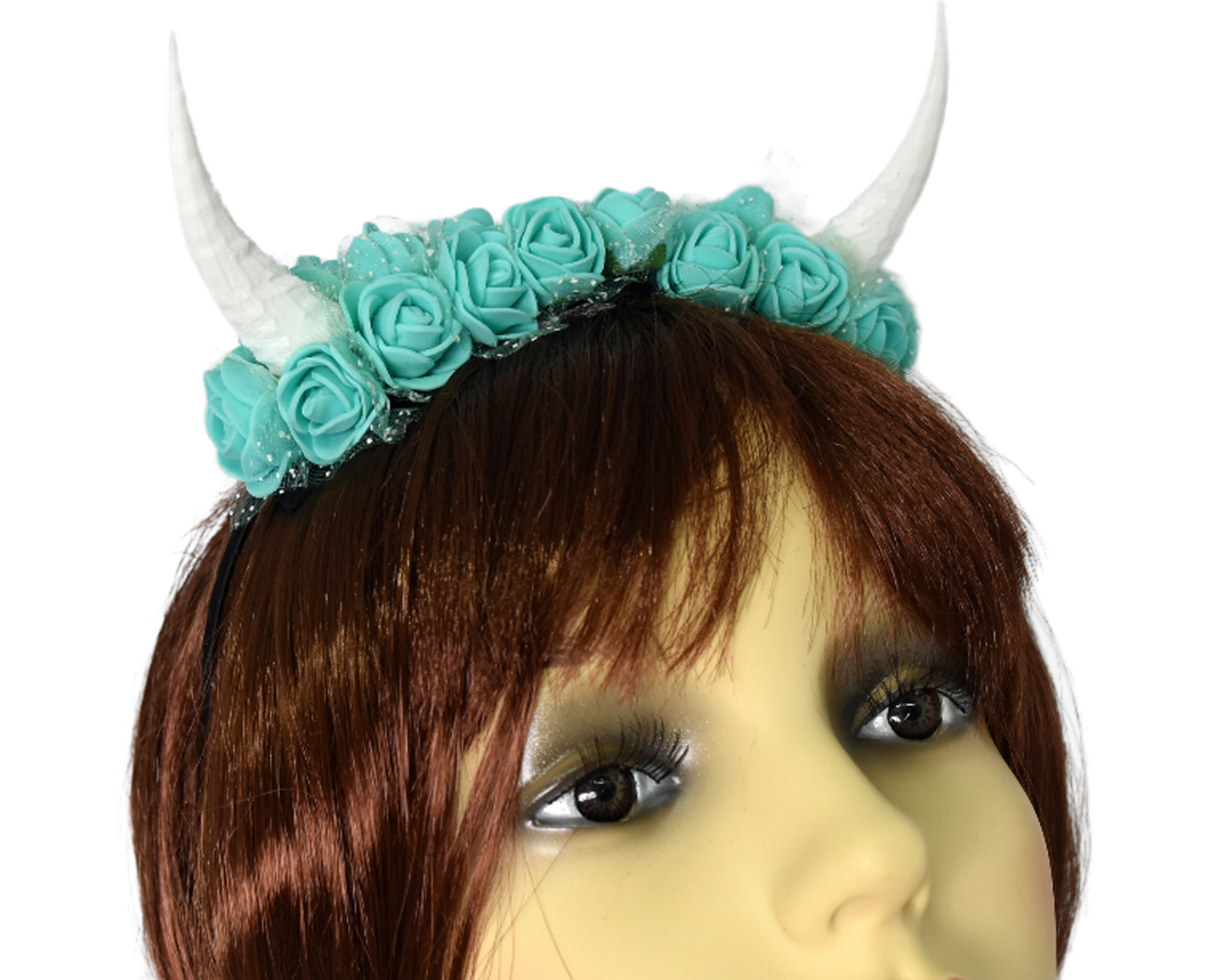 Gothic Horn Flower Headband