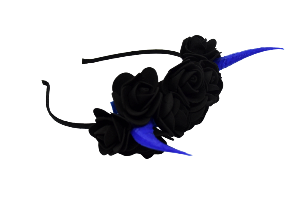 Gothic Horn Flower Headband