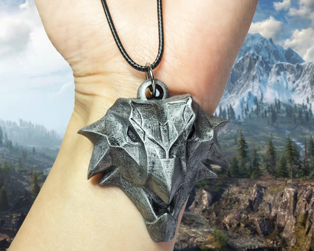 Witcher School inspired medallion