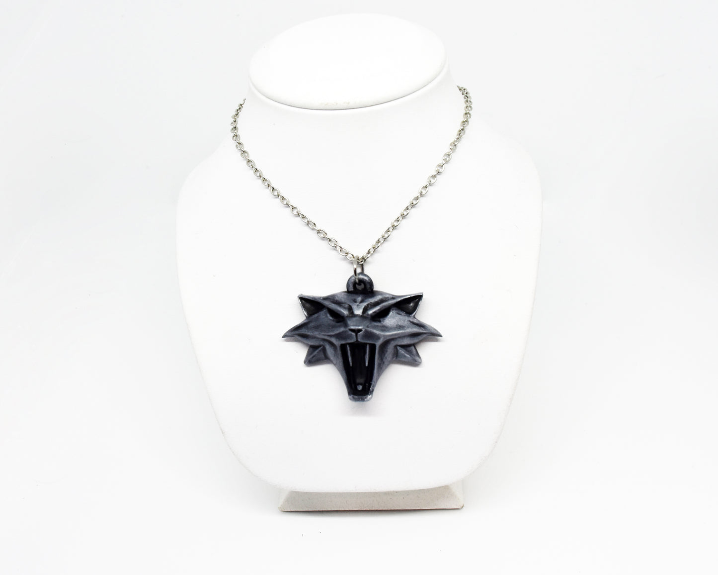 Cat school Witcher inspired medallion