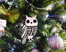 Load image into Gallery viewer, Gothic Christmas Ornaments - Animal Skeletons

