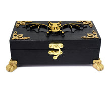 Load image into Gallery viewer, Gothic Bat Jewellery box
