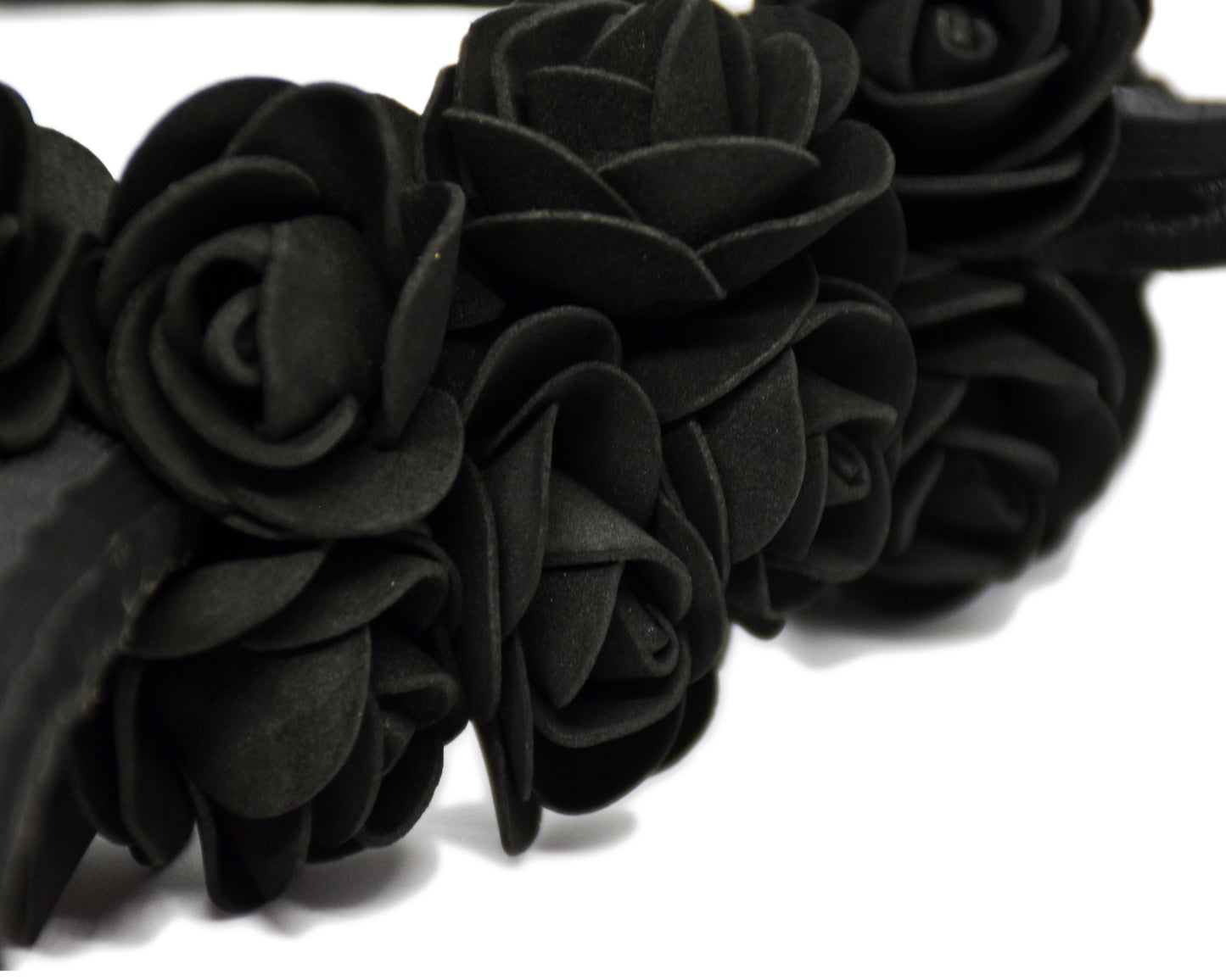Black Demon Horns Headband