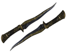 Load image into Gallery viewer, Ebony dagger - Skyrim inspired propEbony dagger - Skyrim inspired prop
