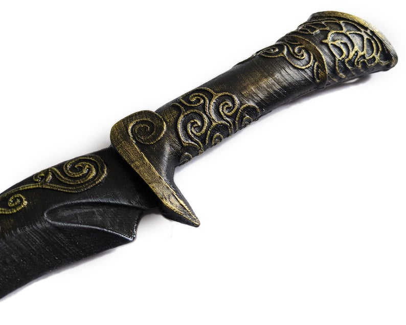 Ebony dagger - Skyrim inspired prop