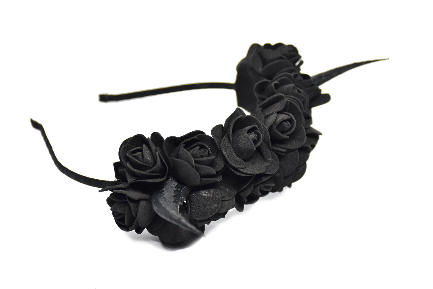 Black Demon Horns Headband