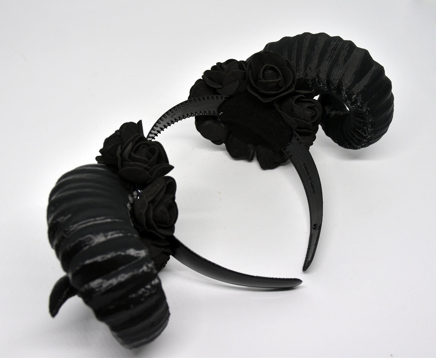 Black Ram Cosplay Horns Headband