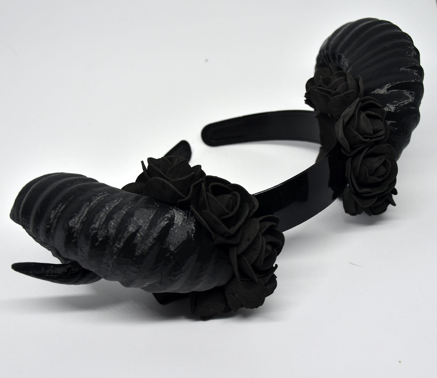 Black Ram Cosplay Horns Headband