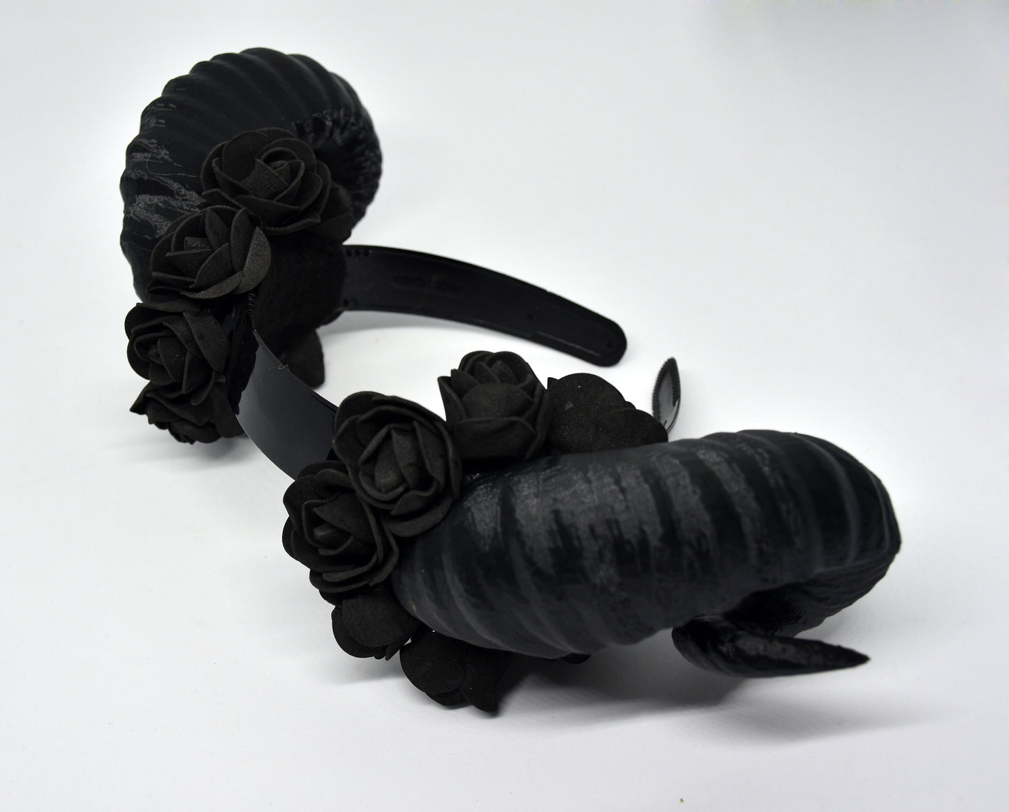 Black Ram Cosplay Horns Headband
