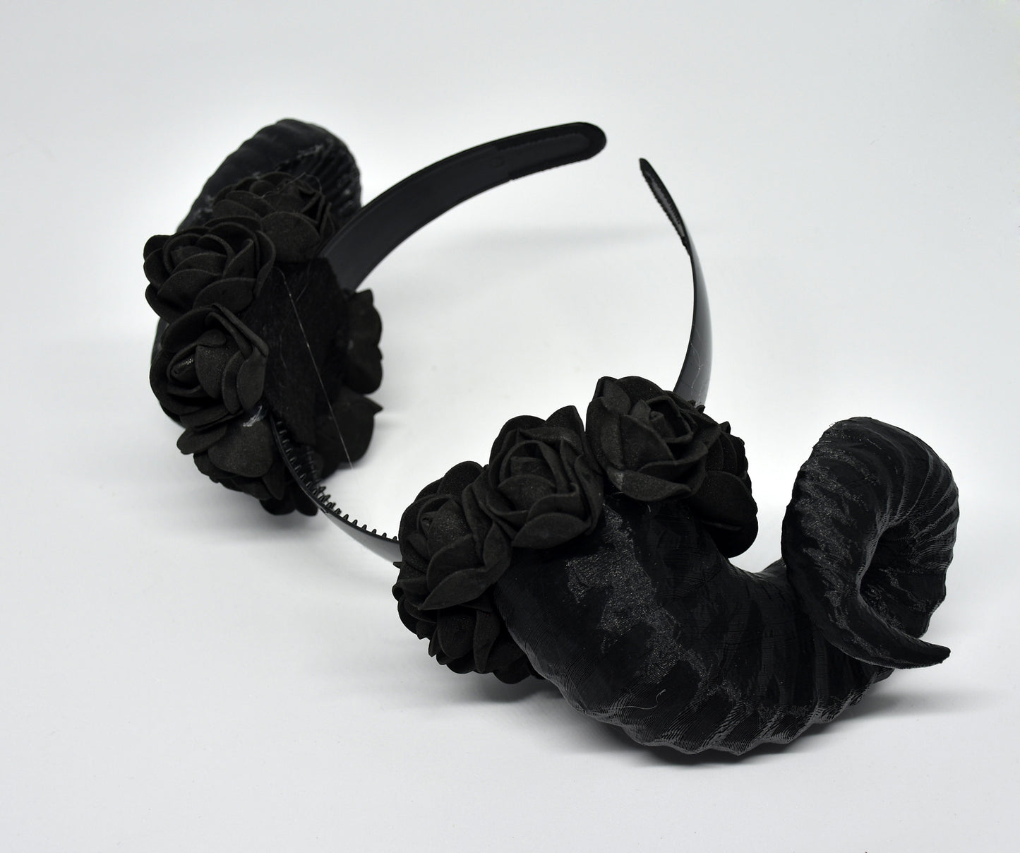 Black Ram Cosplay Horns Headband