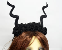 Load image into Gallery viewer, Demon Twisted Horns Headband
