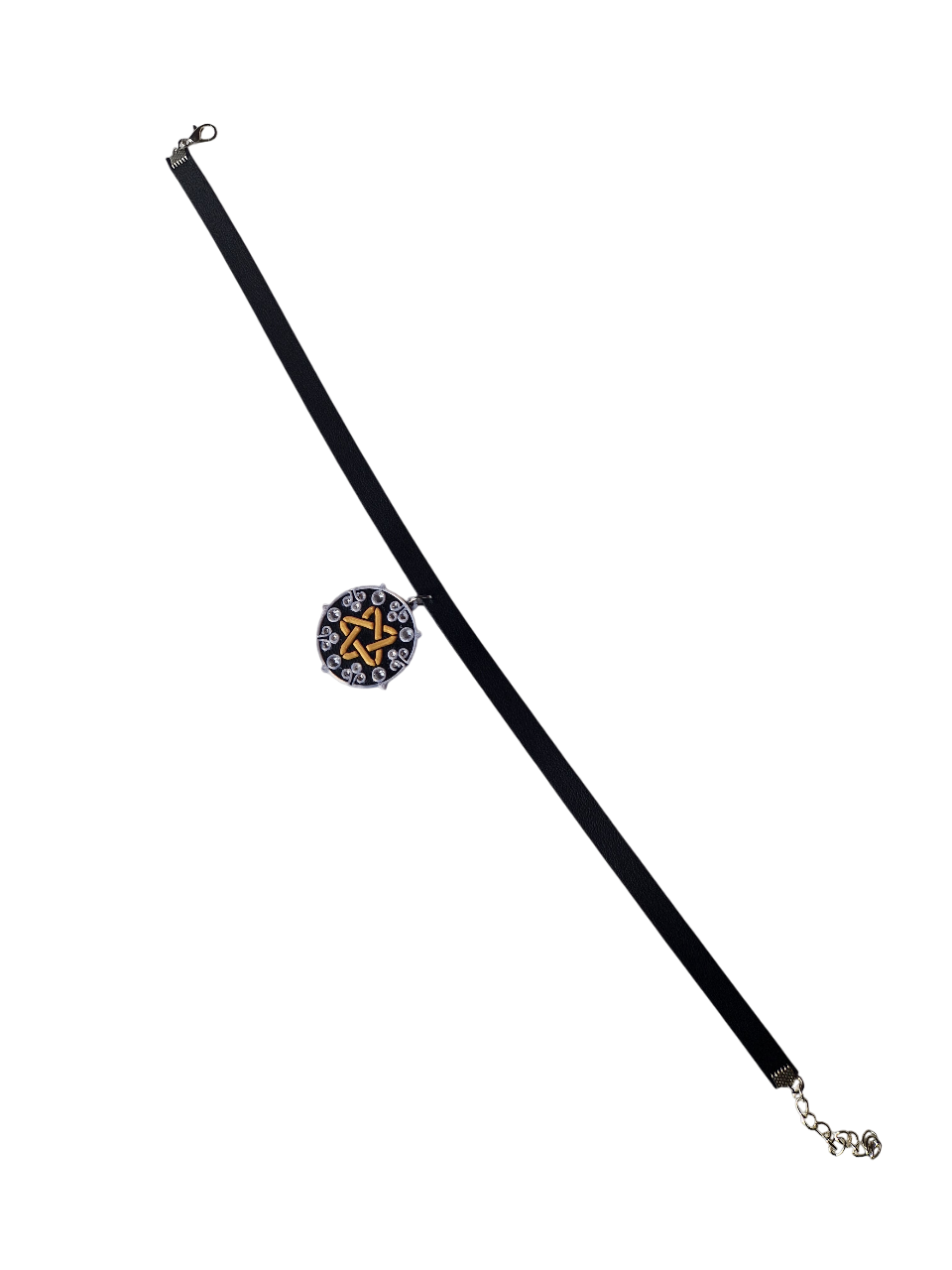 Yennefer cosplay necklace with rhinestones