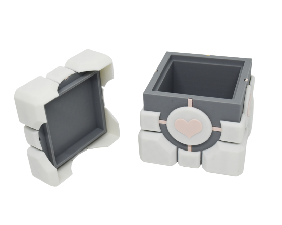 Portal Companion Cube Storage Box