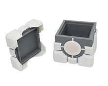Load image into Gallery viewer, Portal Companion Cube Storage Box
