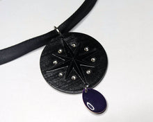 Load image into Gallery viewer, Yennefer necklace with rhinestones (eco resin)
