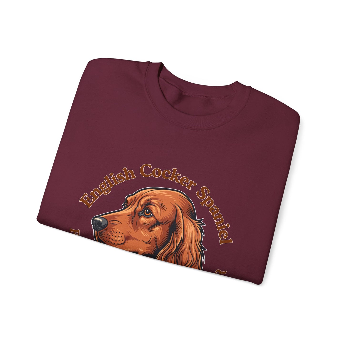 Funny English Cocker Spaniel Sweatshirt, Mud Inspector Shirt, Field Spaniel Mom Crewneck, Bird Dog Dad Gift, Working Cocker, Hunting Dog