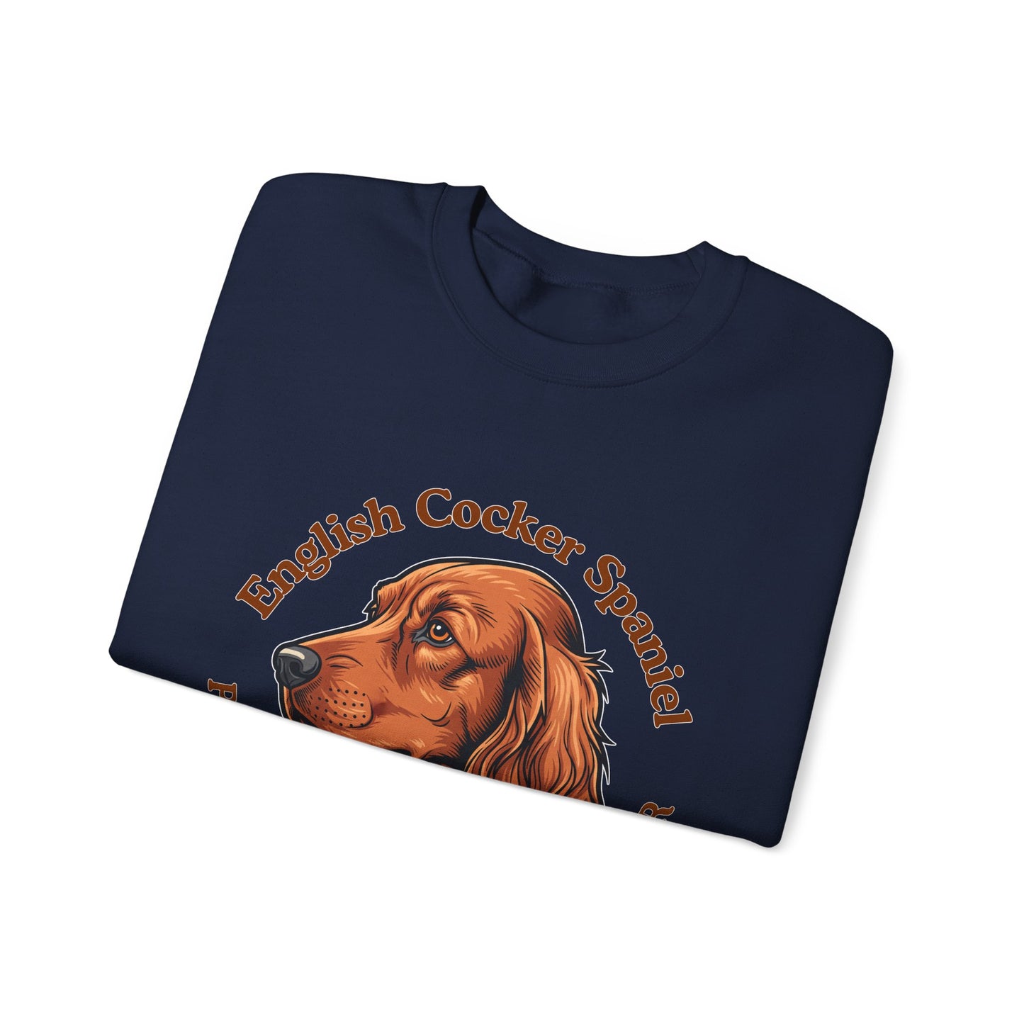 Funny English Cocker Spaniel Sweatshirt, Mud Inspector Shirt, Field Spaniel Mom Crewneck, Bird Dog Dad Gift, Working Cocker, Hunting Dog