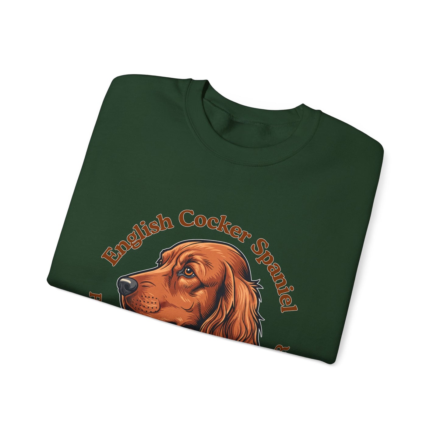 Funny English Cocker Spaniel Sweatshirt, Mud Inspector Shirt, Field Spaniel Mom Crewneck, Bird Dog Dad Gift, Working Cocker, Hunting Dog