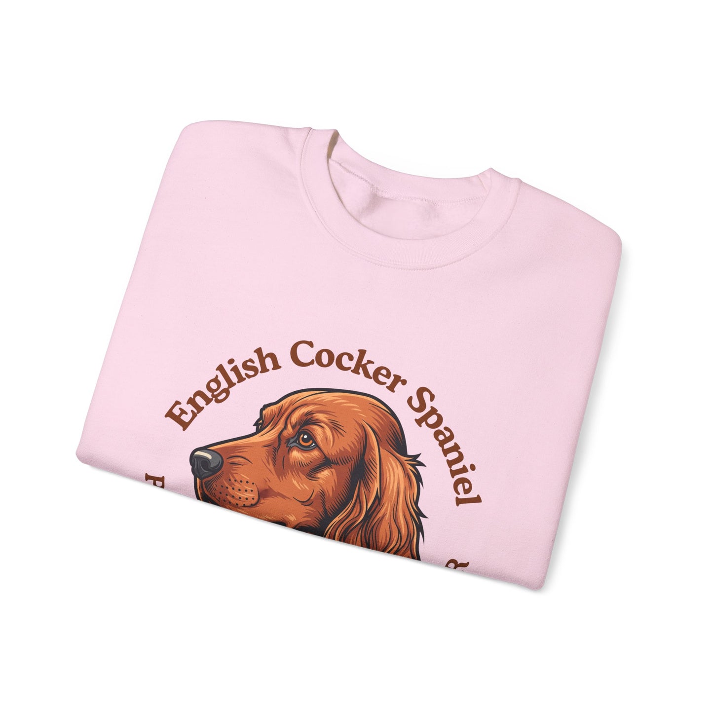 Funny English Cocker Spaniel Sweatshirt, Mud Inspector Shirt, Field Spaniel Mom Crewneck, Bird Dog Dad Gift, Working Cocker, Hunting Dog