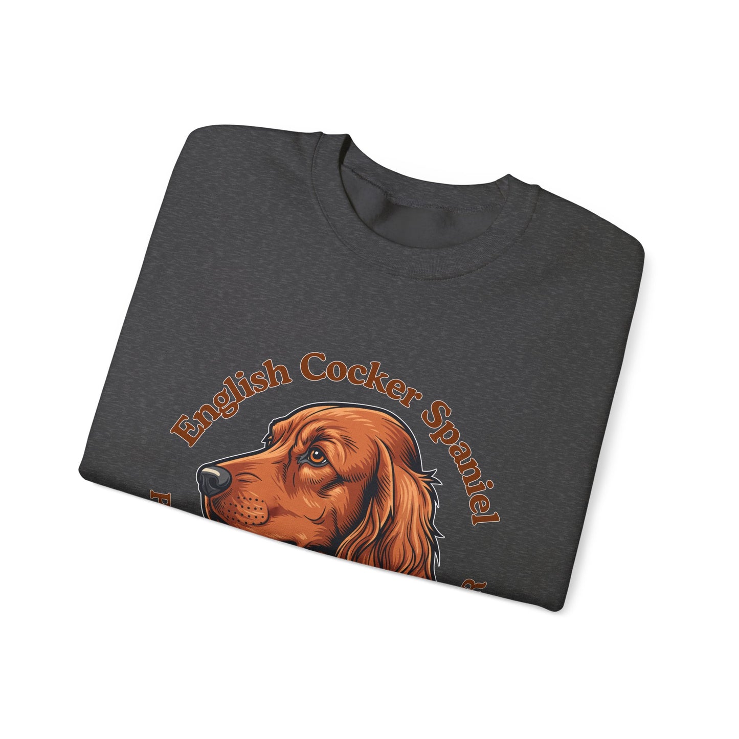 Funny English Cocker Spaniel Sweatshirt, Mud Inspector Shirt, Field Spaniel Mom Crewneck, Bird Dog Dad Gift, Working Cocker, Hunting Dog