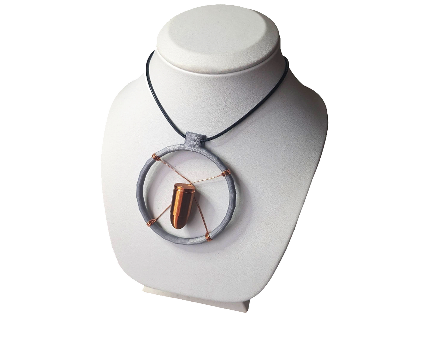 Cyberpunk V cosplay bullet necklace