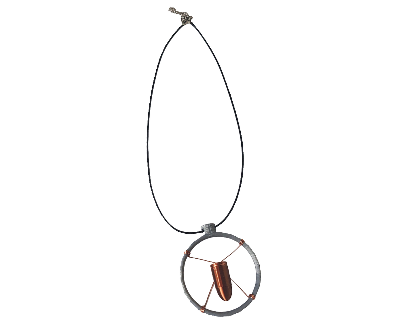 Cyberpunk V cosplay bullet necklace