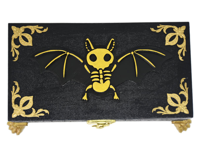 Gothic Bat Jewellery box