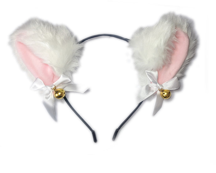 White ears headband