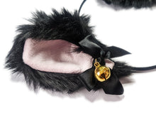 Load image into Gallery viewer, Black ears headband

