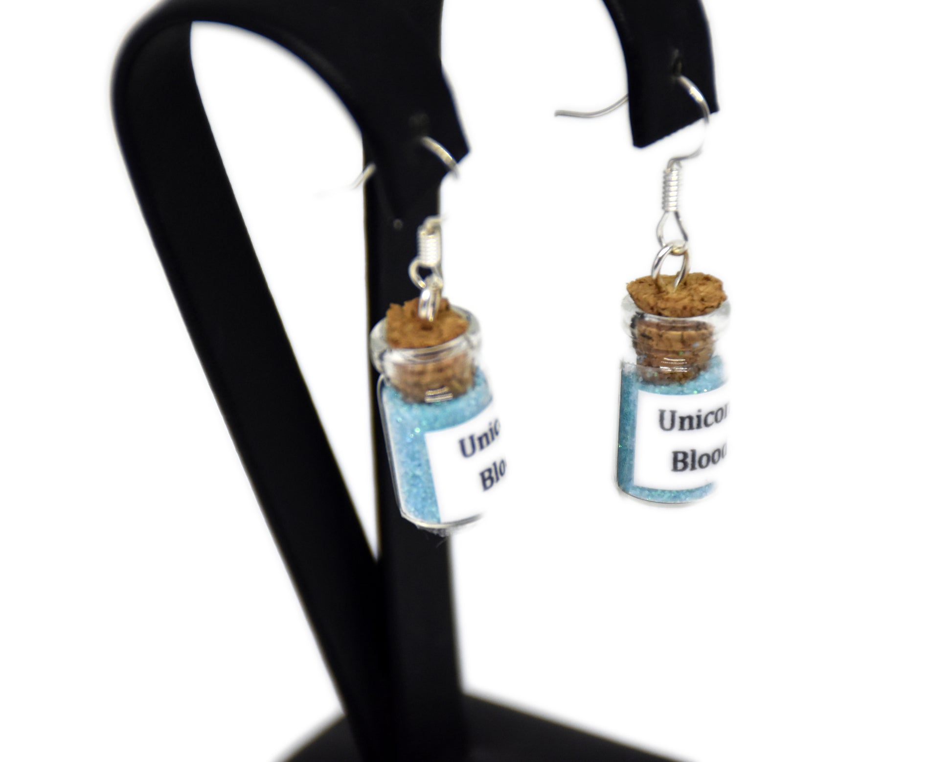 Unicorn blood earrings