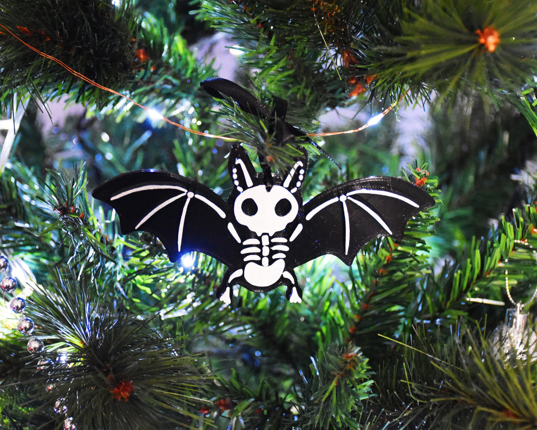 Gothic Christmas Ornaments - Animal Skeletons