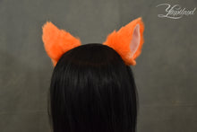 Load image into Gallery viewer, Orange Cat Ears

