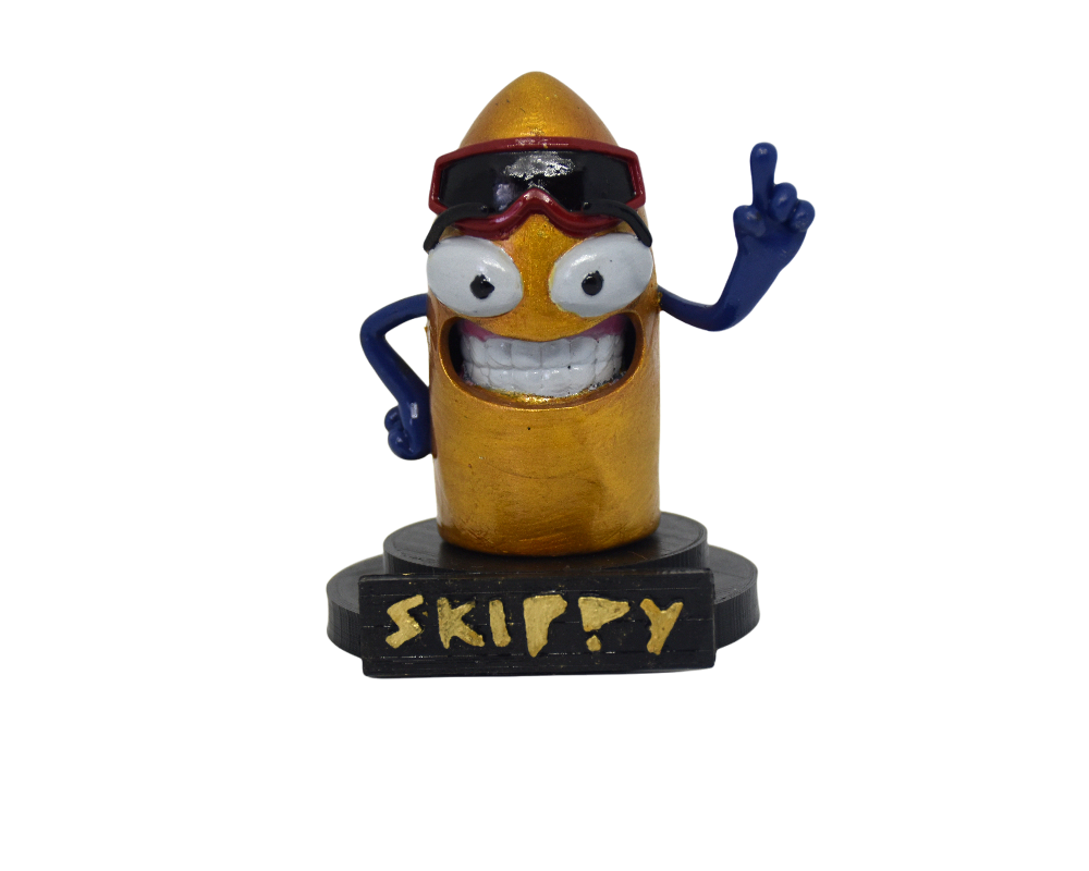 Cyberpunk Skippy resin figurine