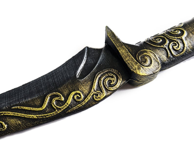 Ebony dagger - Skyrim inspired prop