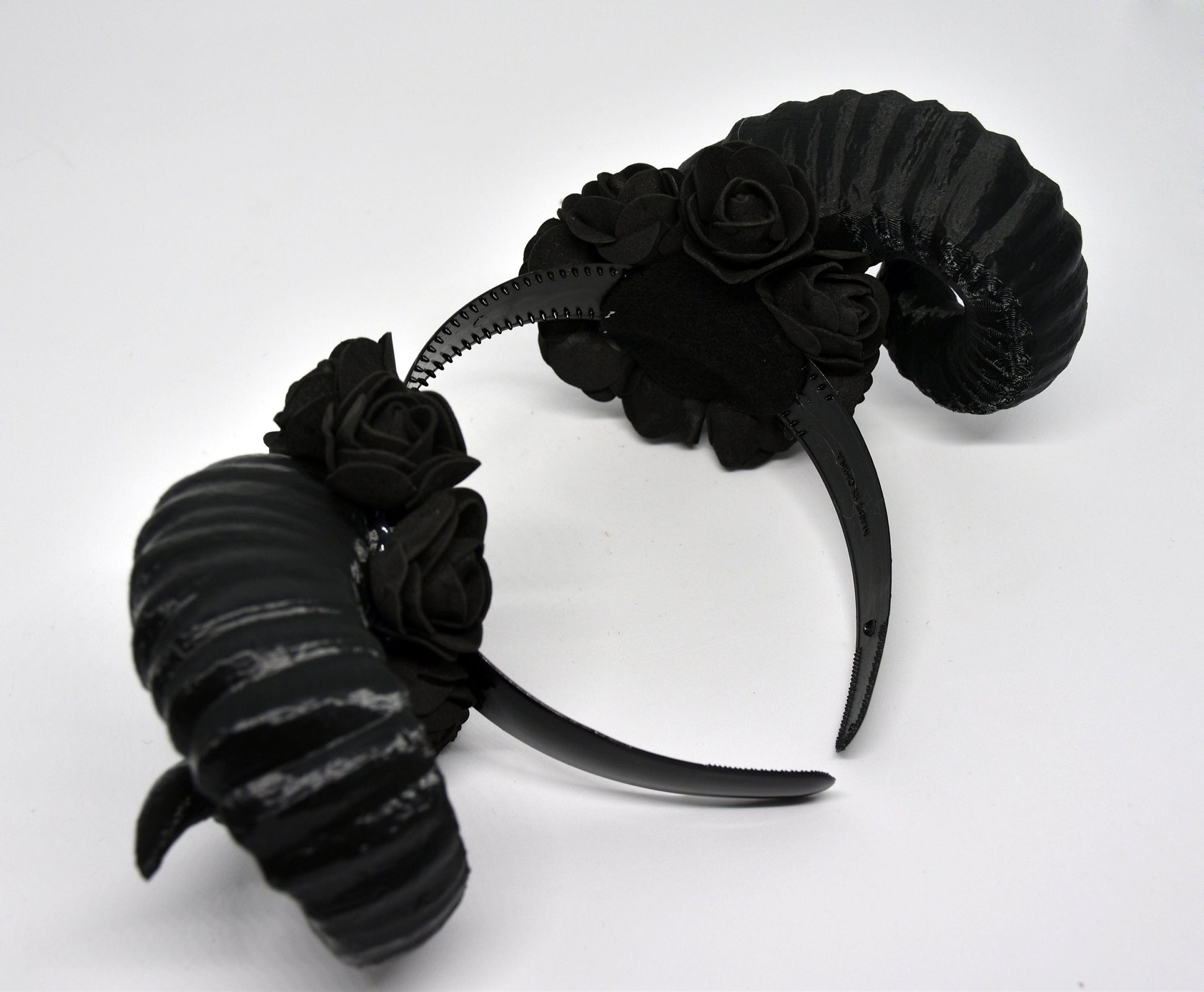 Black Ram Cosplay Horns Headband