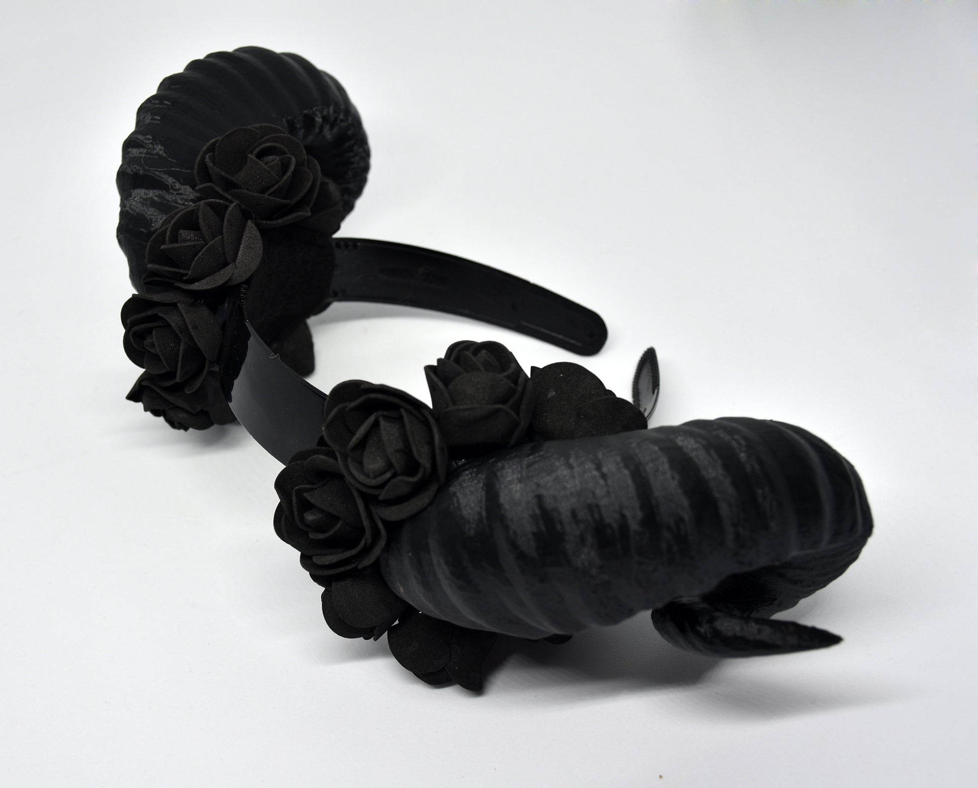Black Ram Cosplay Horns Headband