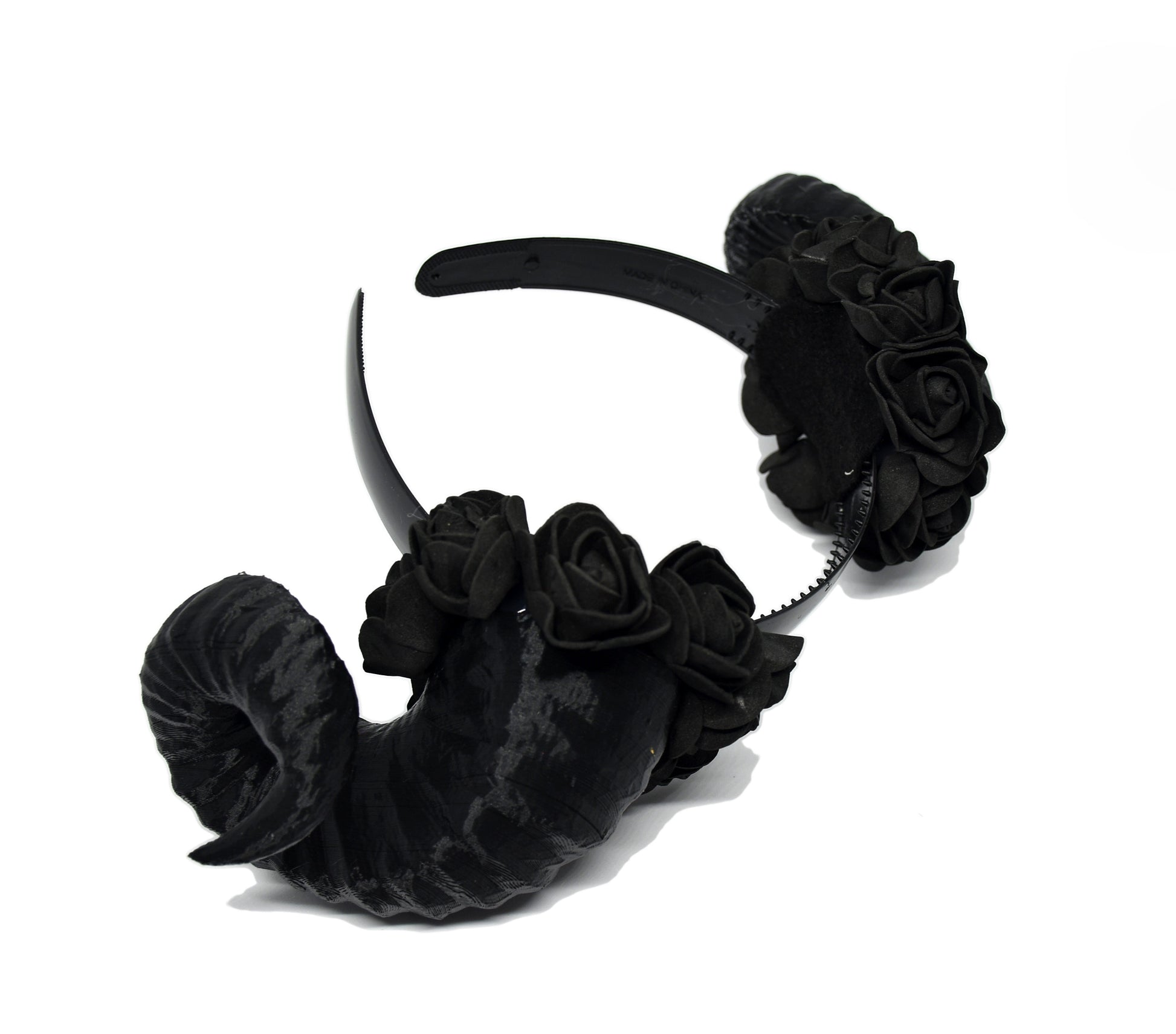 Black Ram Cosplay Horns Headband