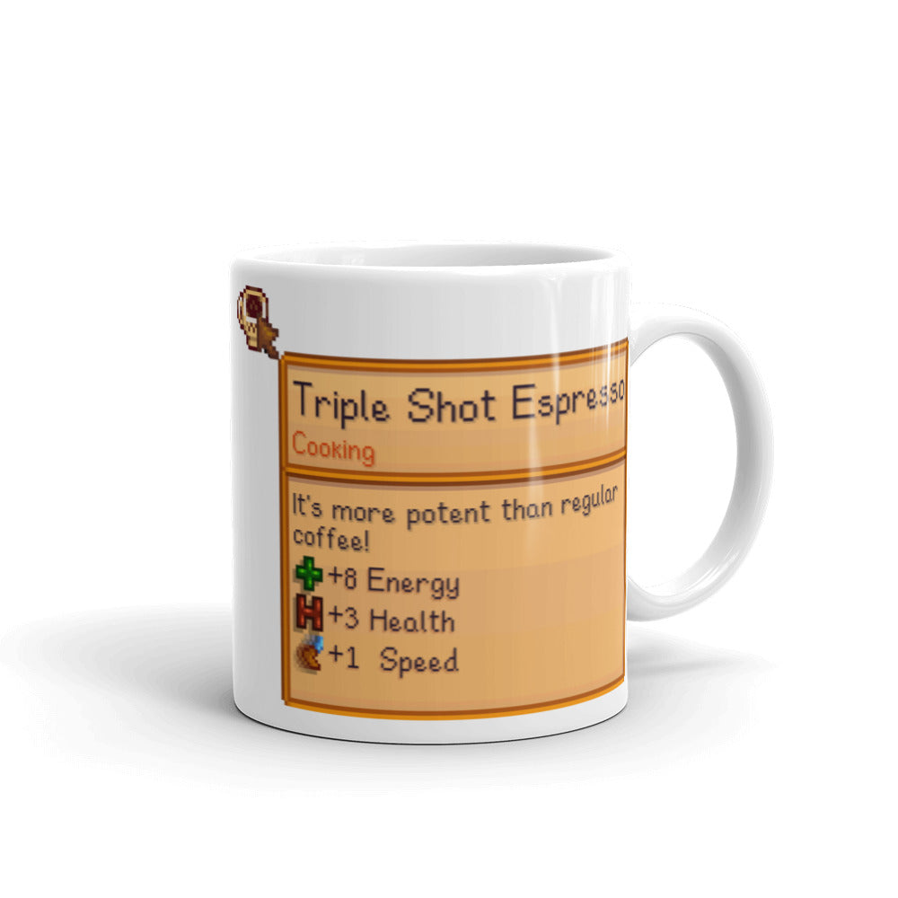 Triple Shot Espresso Mug Stardew Valley Yumiland